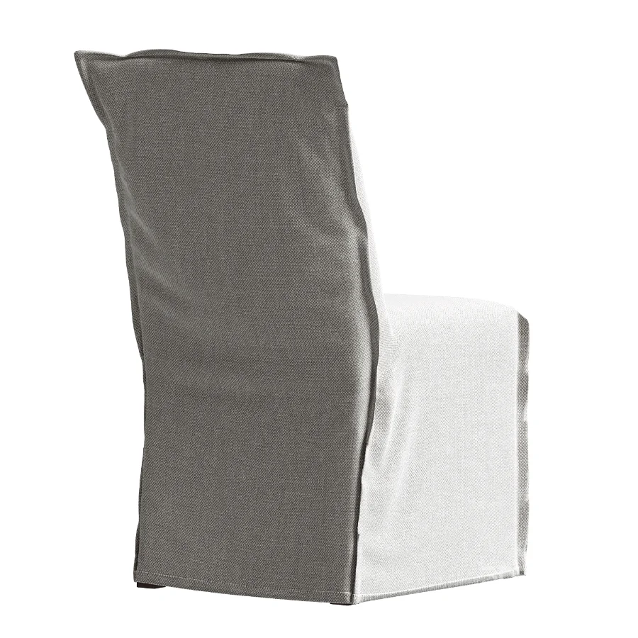 Addison Flange Slipcovered Dining Chair Image 2