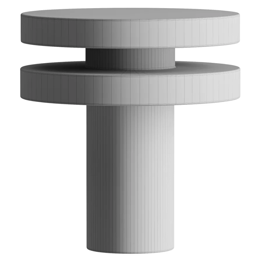 Pillar Marble Table Lamp Image 3