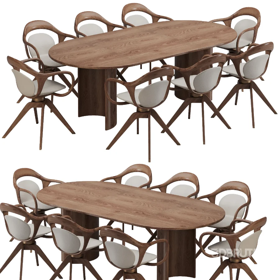 Dinning chair and table350 Image 6