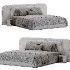 Modern Double Bed 05 - Thumbnail 4