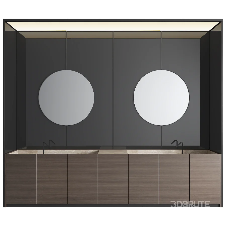 Bathroom Furniture Set 06 Image 1
