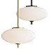Parlait 1 Light Dimmable Modern Brass LED Pendant Light - Thumbnail 1