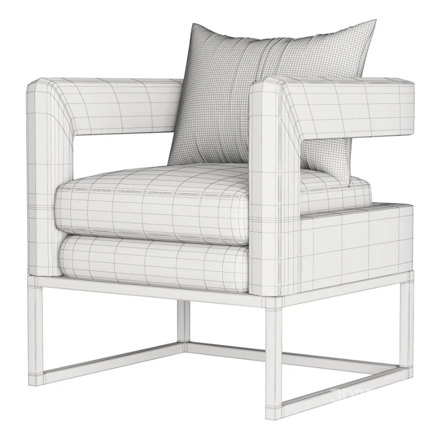 ALEX_NAVY_VELVET_CHAIR Image 3