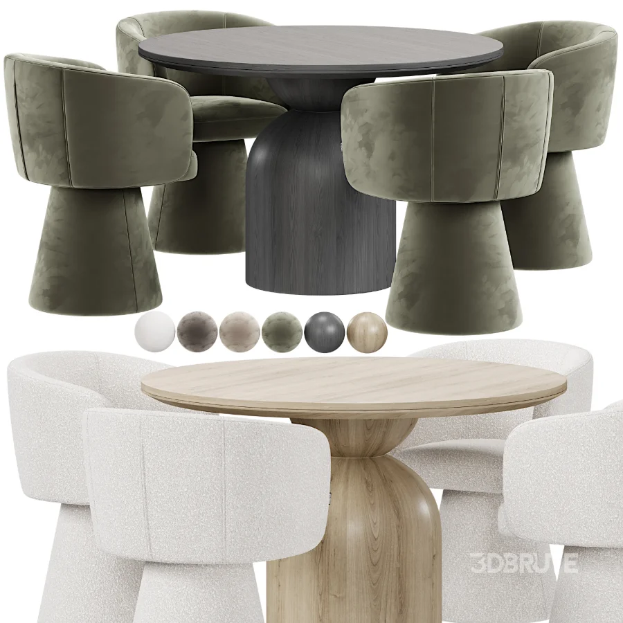 Tori Chair Round Dining Table Image 6