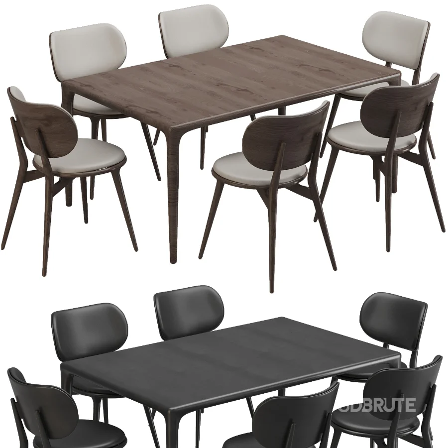 Dinning chair and table359 Image 1