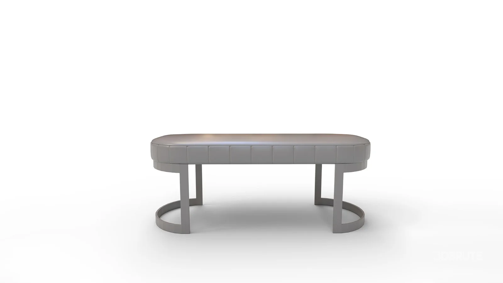 Meridian Furniture Lemar Velvet Bench Image 3