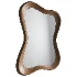 Asymmetrical Wooden Frame Mirror 04 - Thumbnail 2