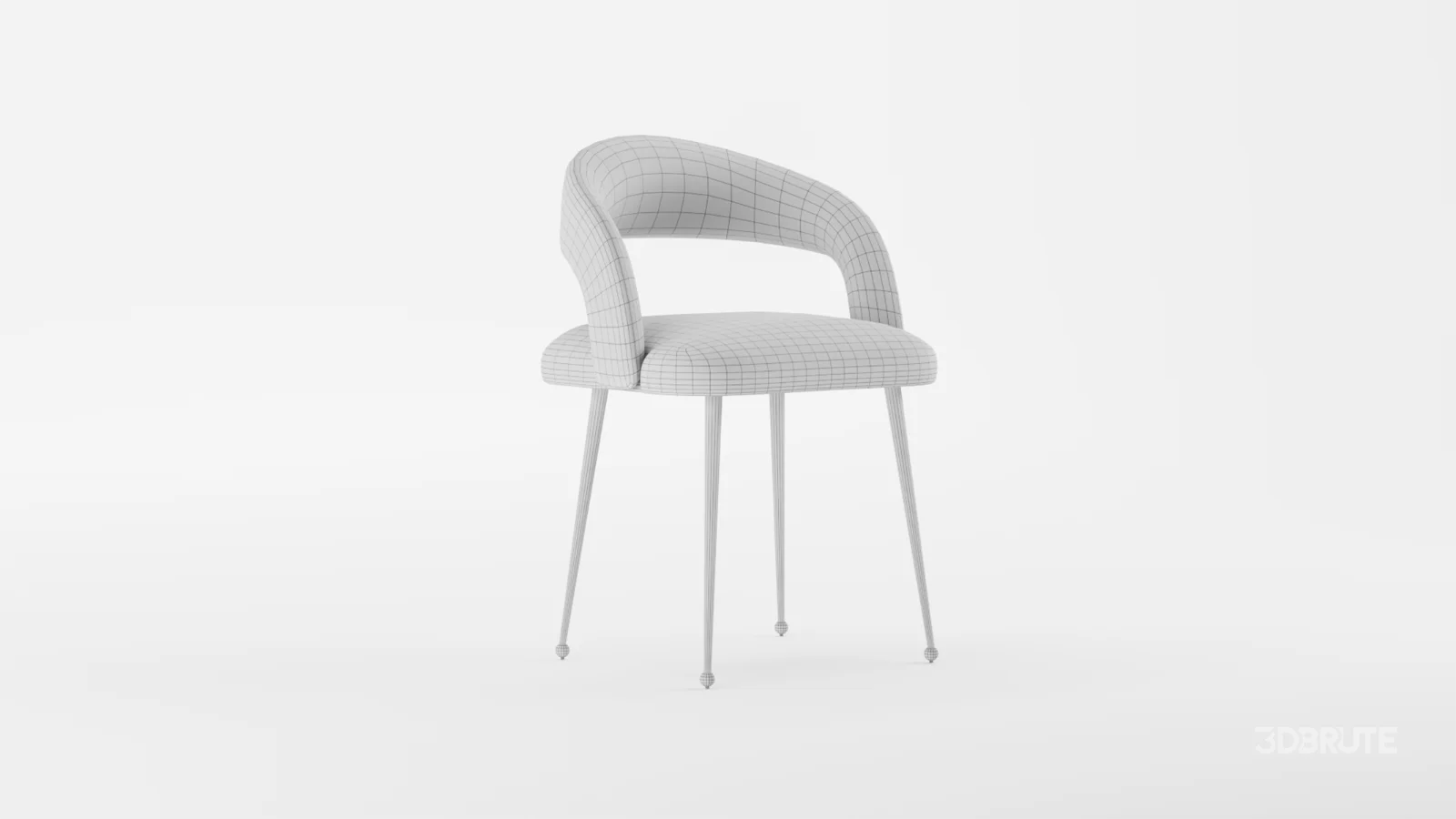 Rocco Velvet Dining Chair Image 7