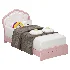 Avalie Upholstered Led Kids Bed - Thumbnail 4
