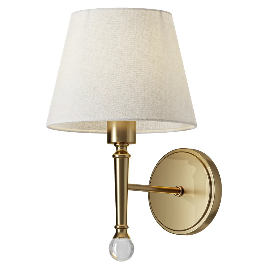 Freya Rosemary FR5190WL 01BS1 Wall Lamp Image 1