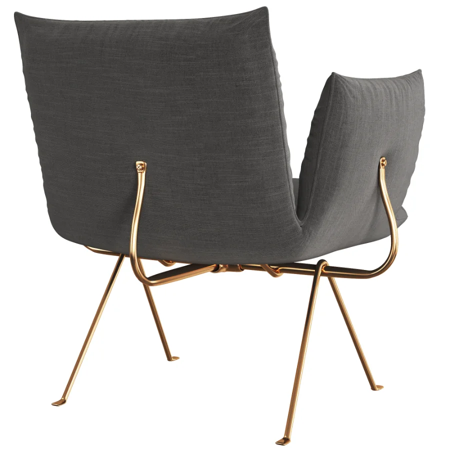 Magis_Officina_Armchair_and_Ottoman Image 2