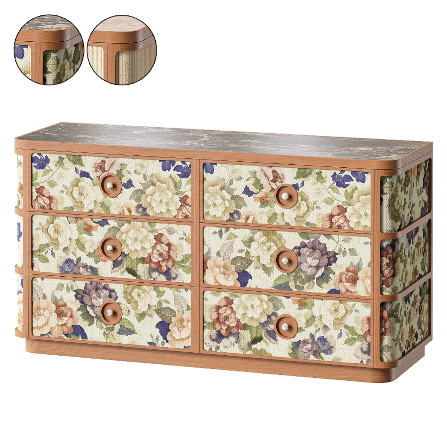 Leo Six Drawer Dresser by Sohohome Image 3
