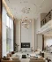 Eclectic villa living room and dining room interior - Thumbnail 1