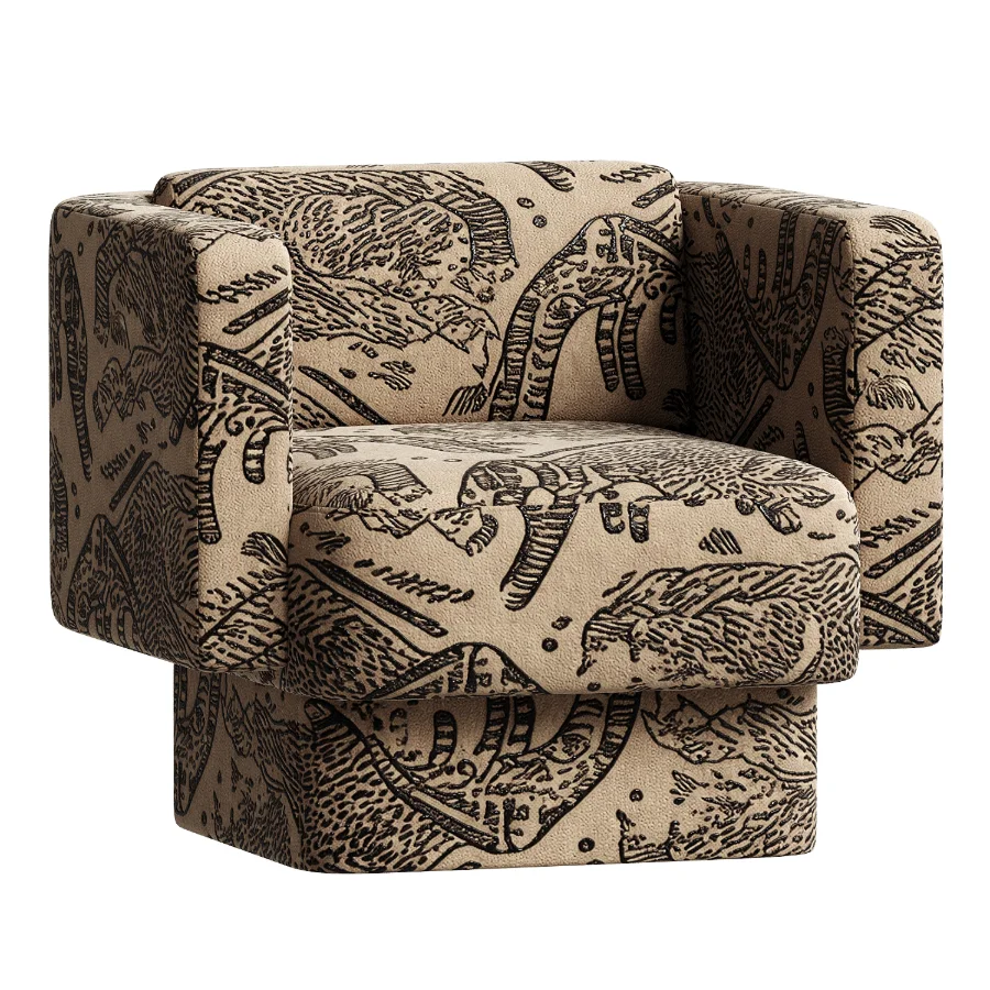 Nashville Armchair Bruno Moinard Editions Image 3