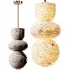 Alabaster Totem Chandelier - Thumbnail 1
