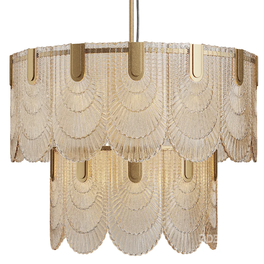 Hoome Delier Golden Chandelier Image 4