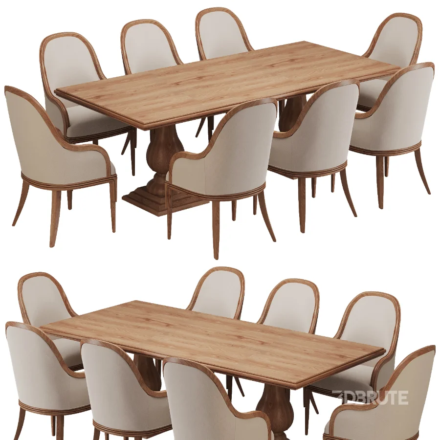 Dinning chair and table361 Image 4