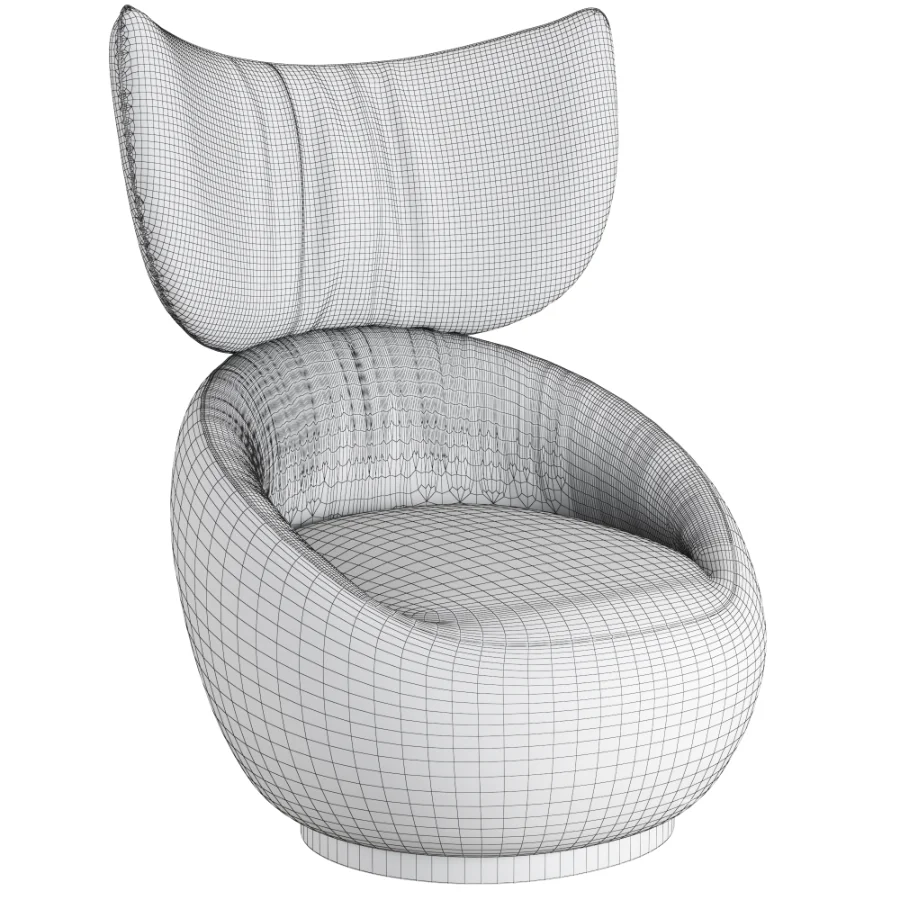 HANA_WINGBACK_Armchair Image 3