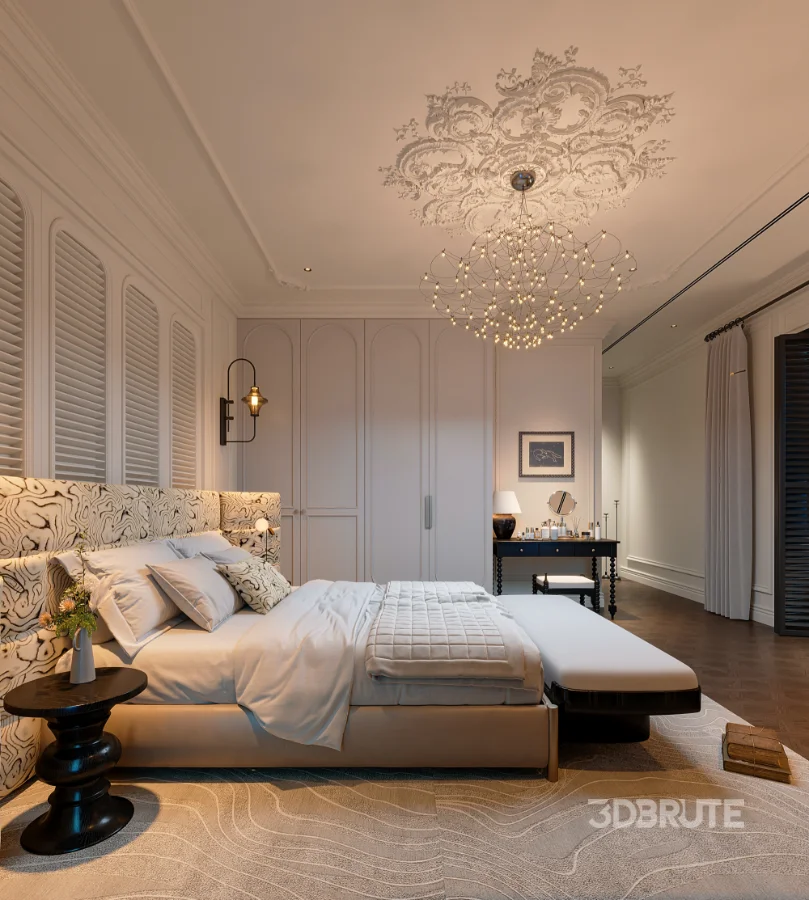 Master bedroom and garden balcony Image 4