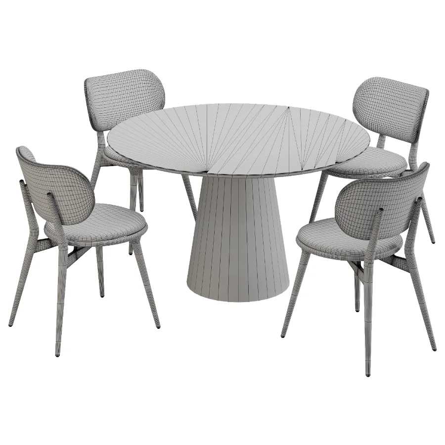 Dinning chair and table358 Image 3