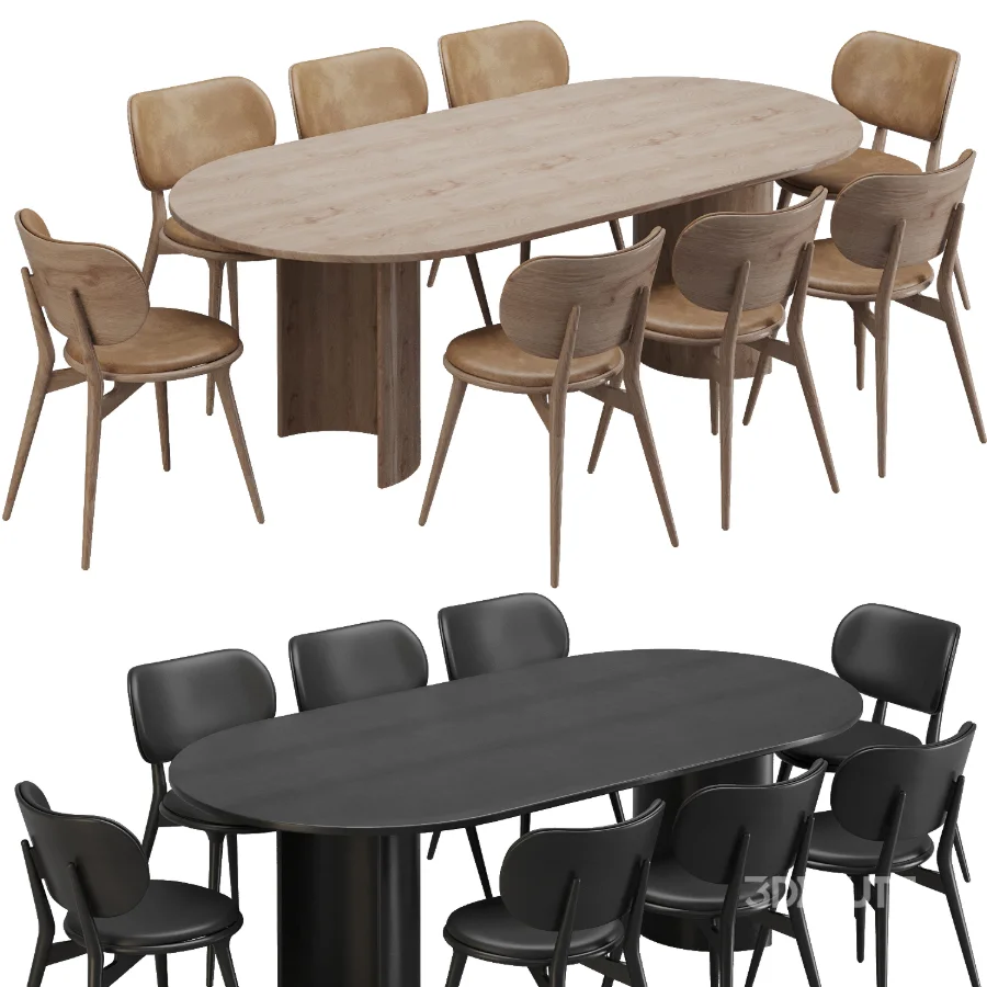 Dinning chair and table357 Image 1
