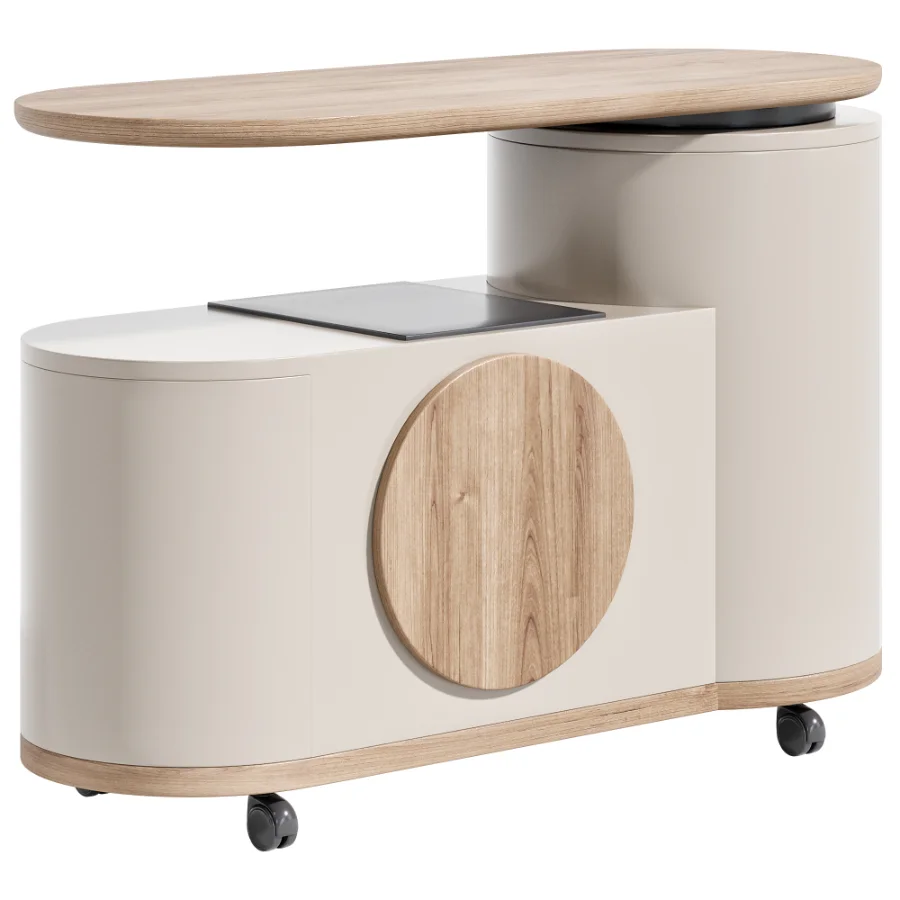 Multifunctional Smart Tea Table Work Desk Image 5