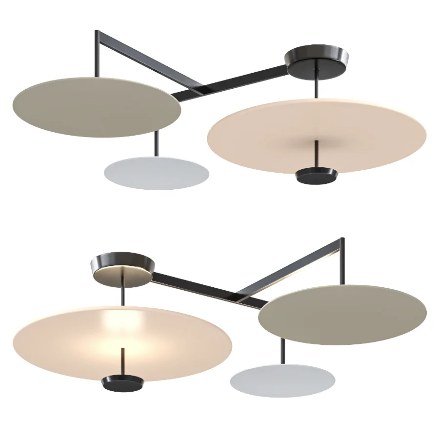 Vibia Flat Ceiling Lamp Image 1