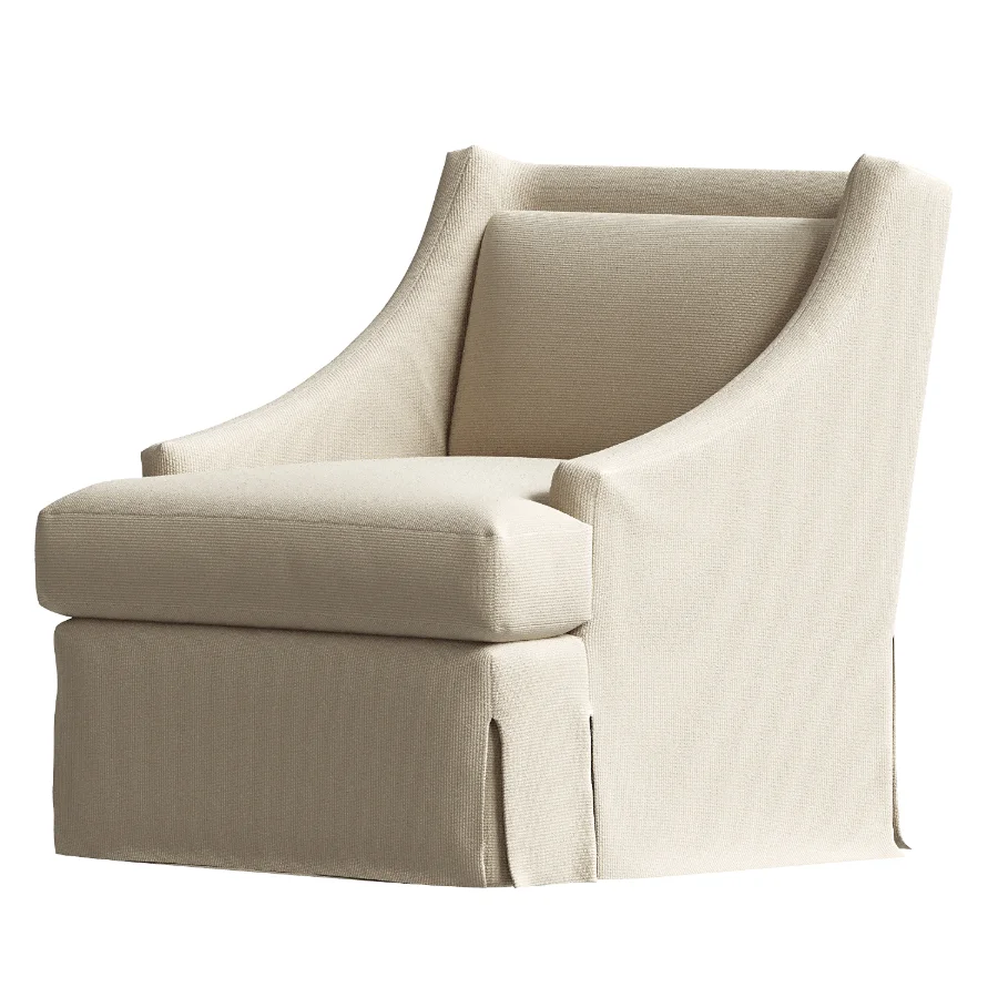 Stanton Skirted Lounge Chair Image 1