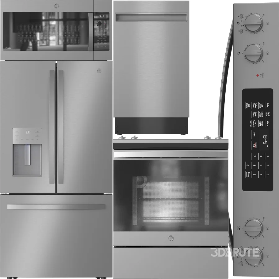 GE Appliance Collection 07 JS645SLSS PVM9179SKSS GFE26JSMSS PDT145SSLSS Image 1