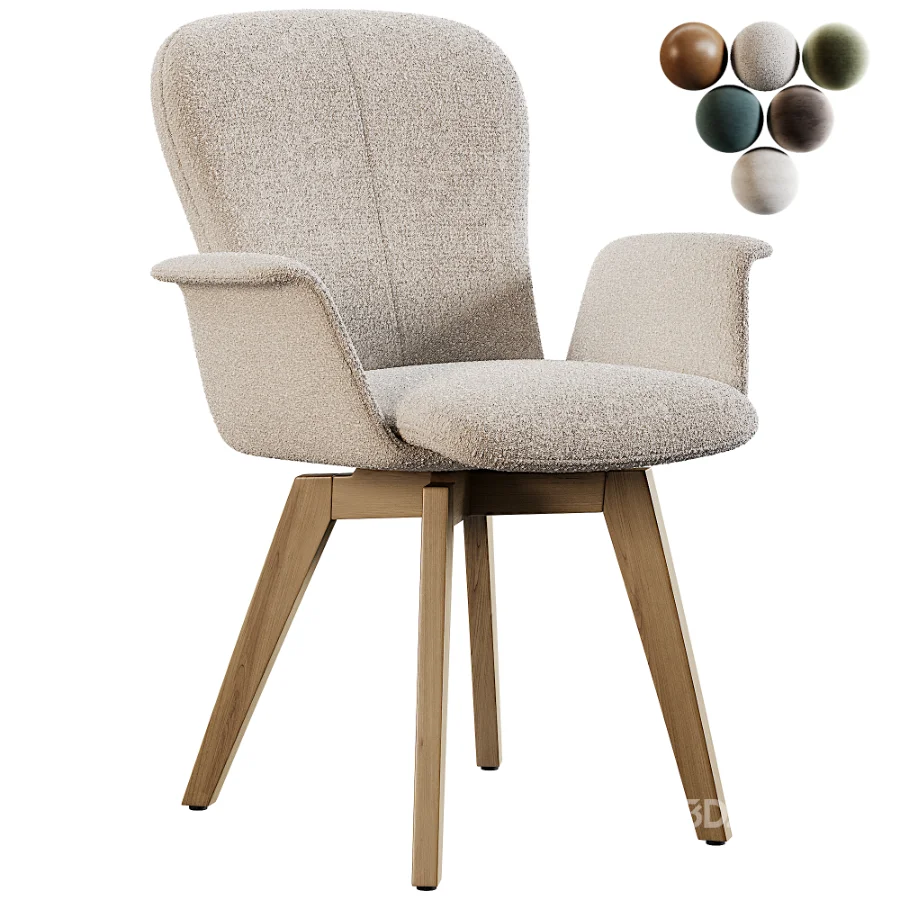 Aspen Chair With Backrest Image 4