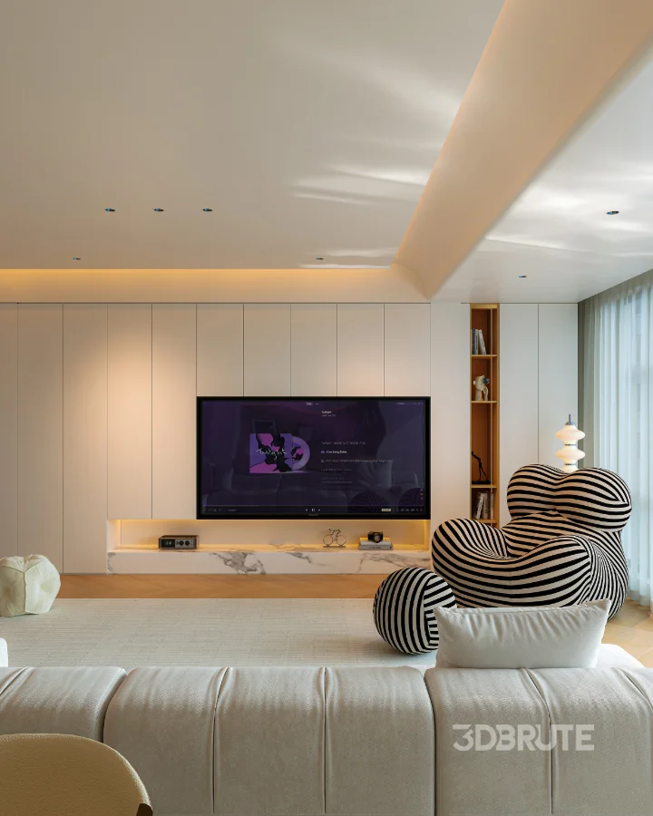 Modern living room dining room Image 10