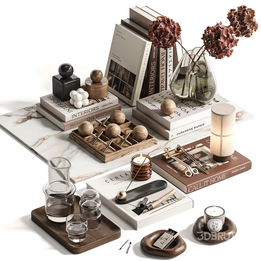 Tabletop Vintage Decor Set29 Image 1