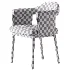 Gardner Modern Leather Dining Chair - Thumbnail 7