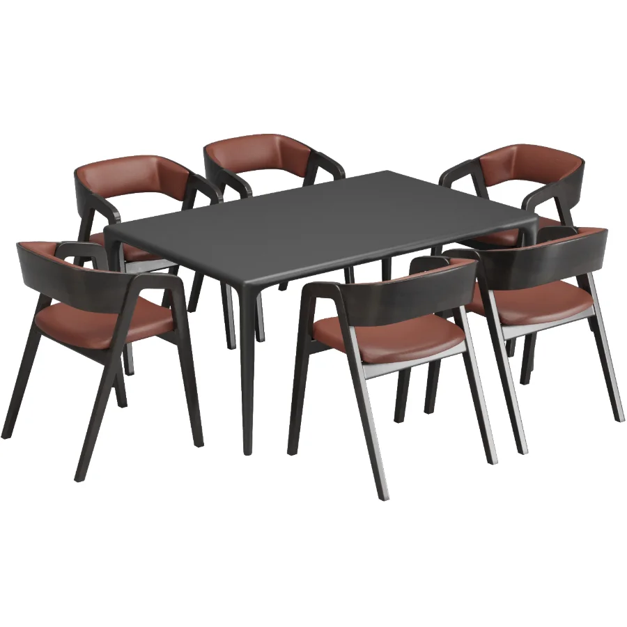 Dinning chair and table347 Image 4