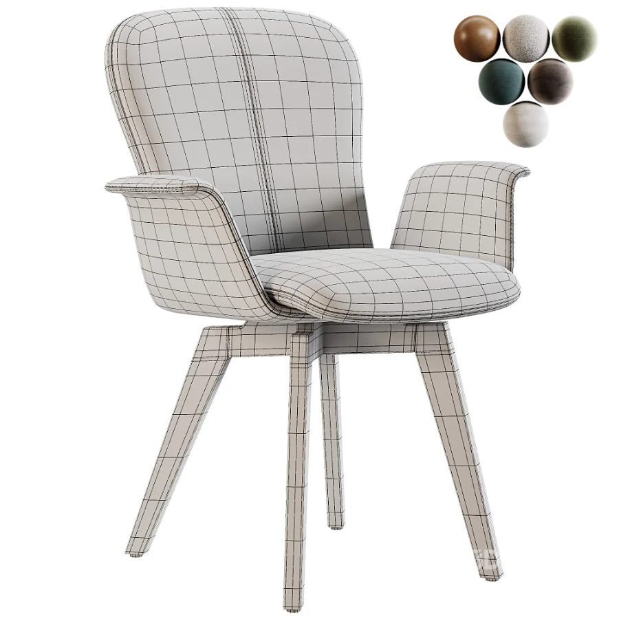 Aspen Chair With Backrest Image 1