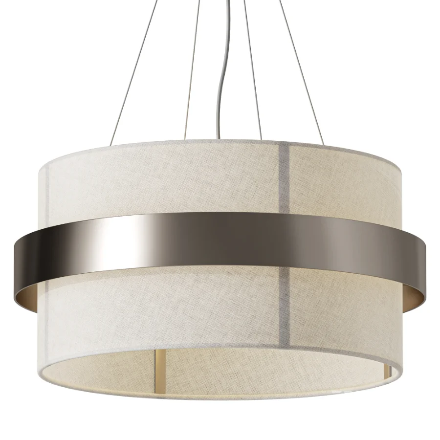 Freya Bride Fabric Pendant Lamp Image 2