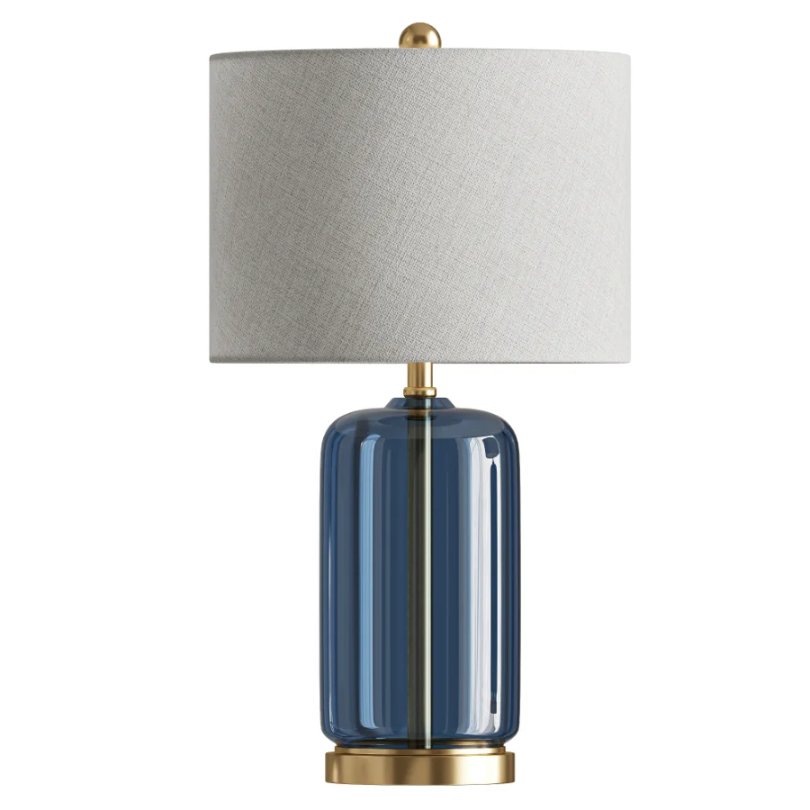 Glass Table Lamp Image 2