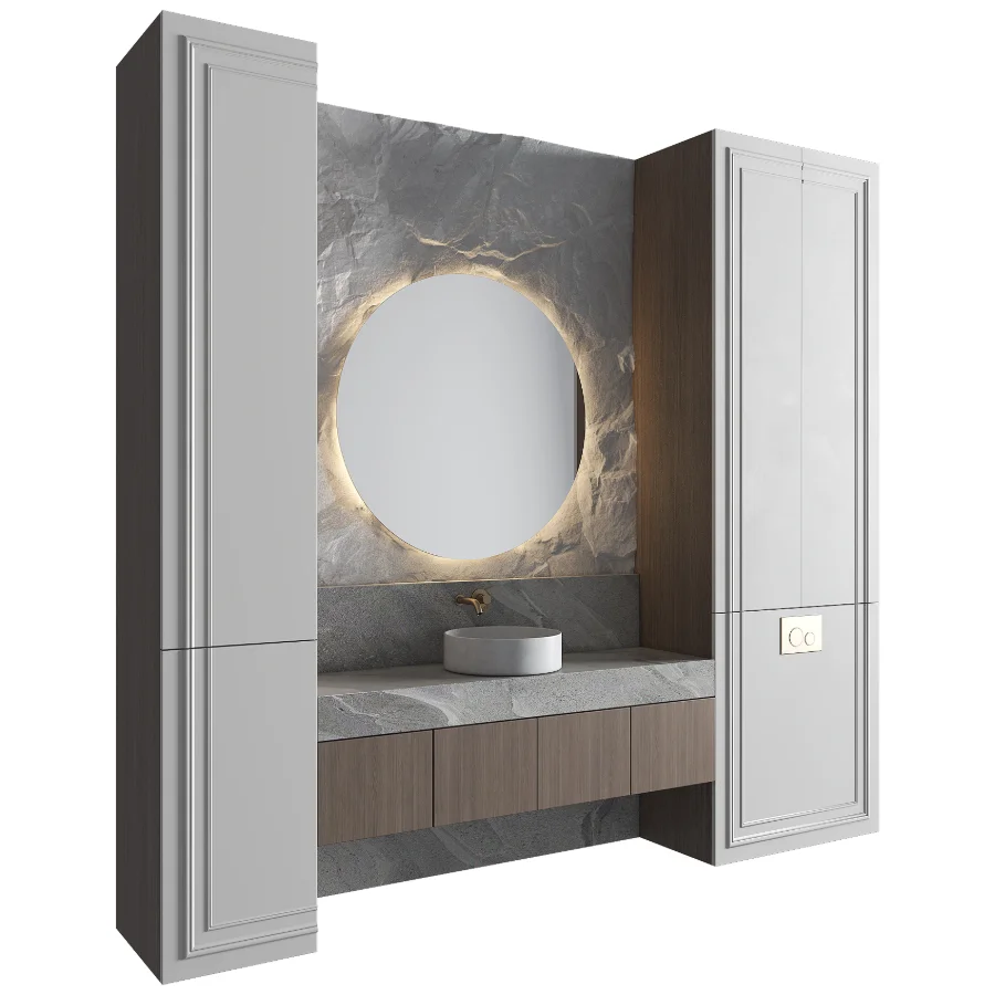 Bathroom Furniture Set 04 Image 2