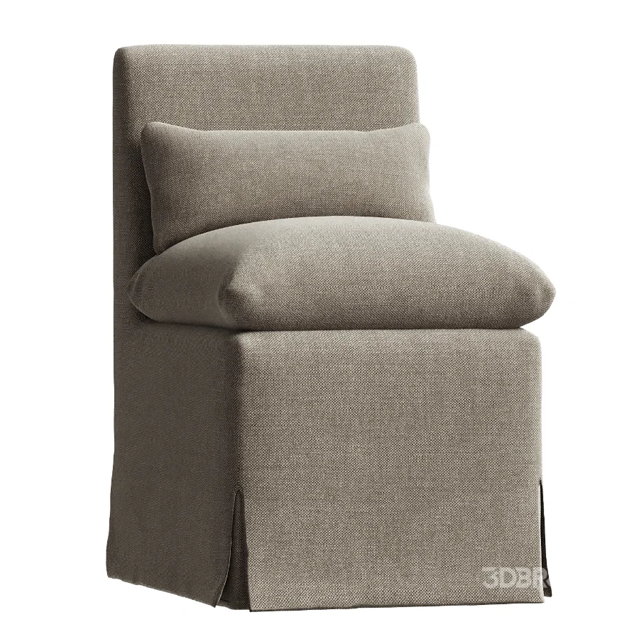 Belmar Slipcovered Dining Chair Image 1