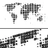 Abstract World Map Wall - Thumbnail 3