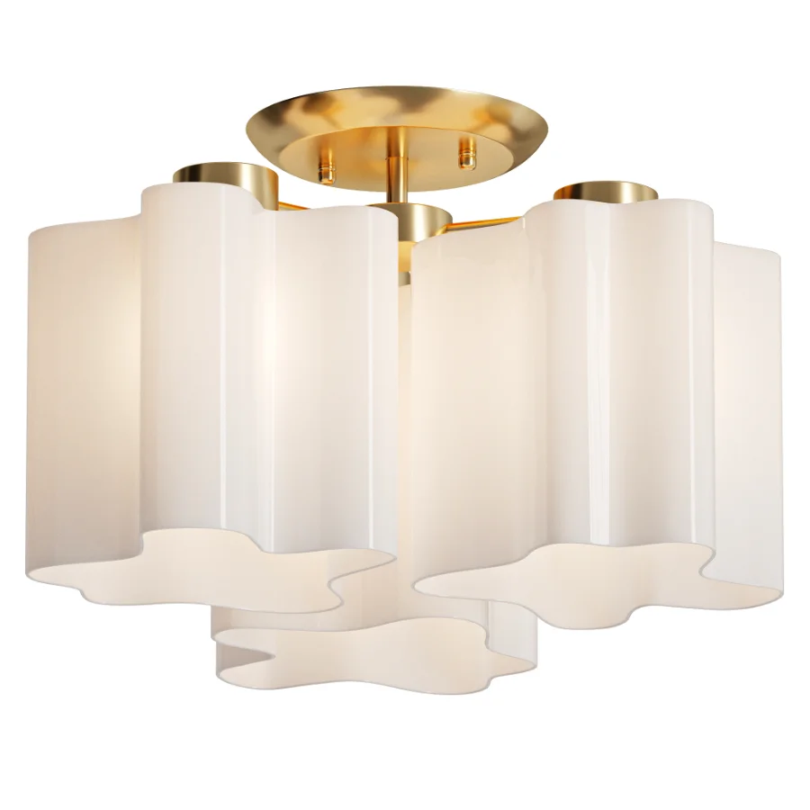 Lightstar Nubi 802033 01443 Ceiling Chandelier on a Rod Image 1
