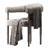 Light Wood Leg Aire Dining Chairs - Thumbnail 1