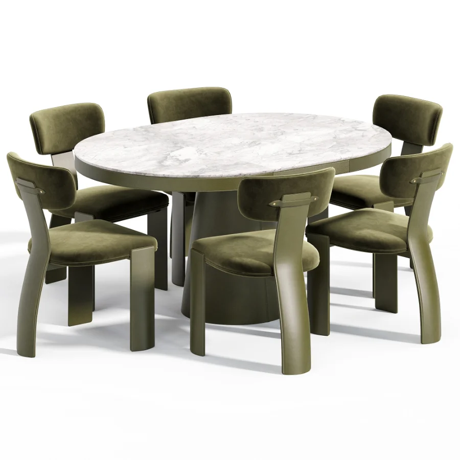 Pegase Chair and Lagen Round Table Image 4