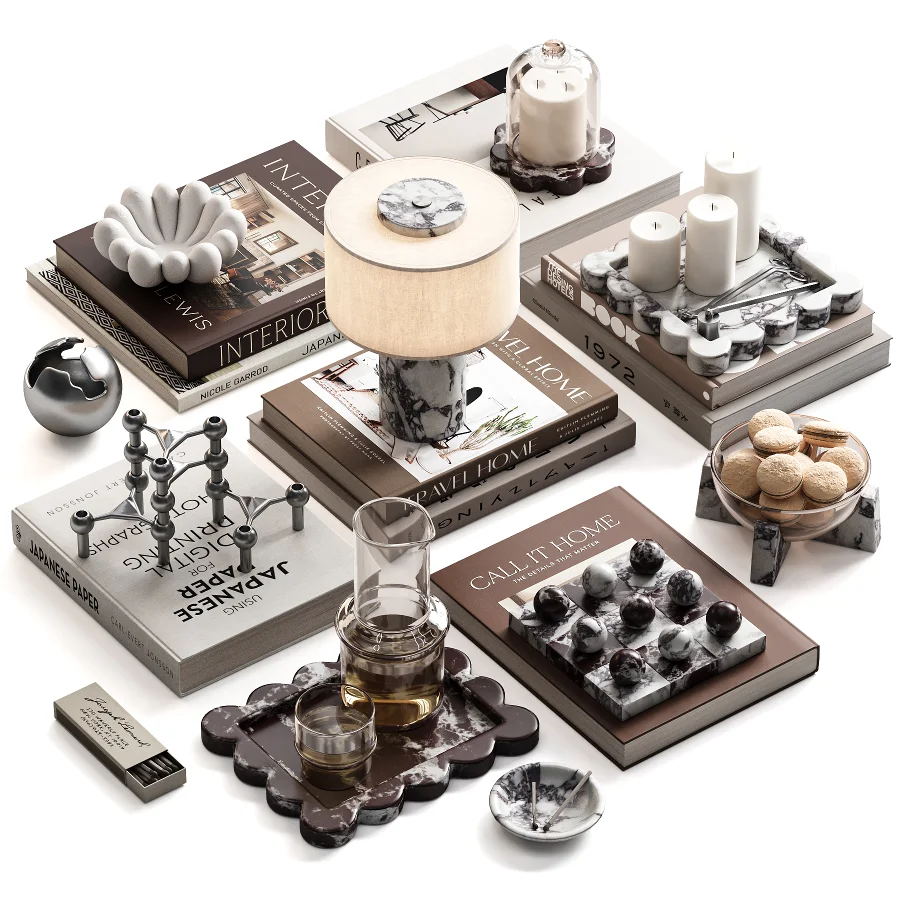 Tabletop Vintage Decor Set25 Image 1