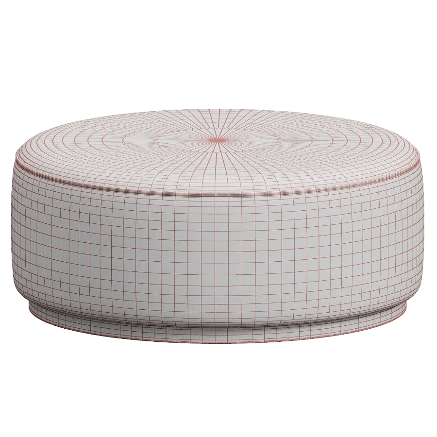 Aldora Round Ottoman Lulu and Georgia Image 3