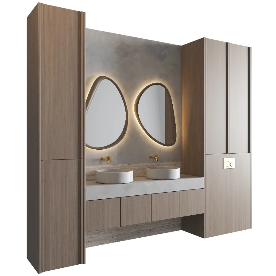 Bathroom Furniture Set 03 Image 2