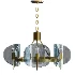 Modern Wagon Wheel 6-Light Chandelier - Thumbnail 6