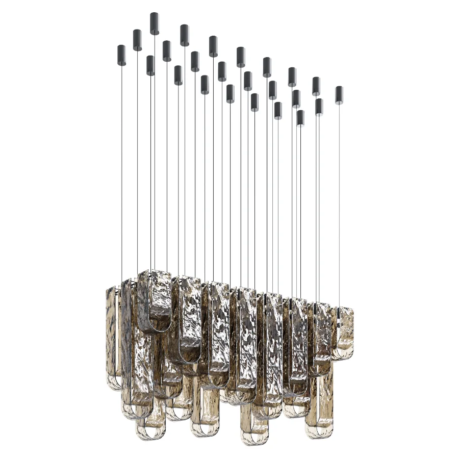 Luxury Chandelier LED Nordic Pendant Lamp Image 1