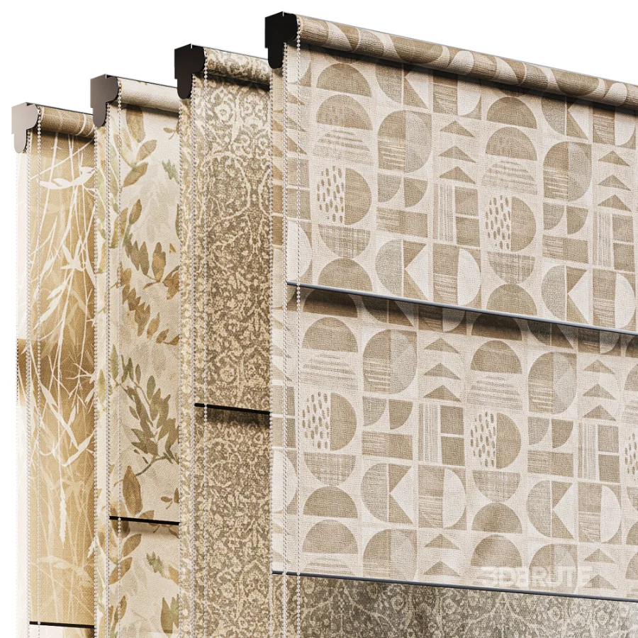 Double Roller Blinds Set Image 3