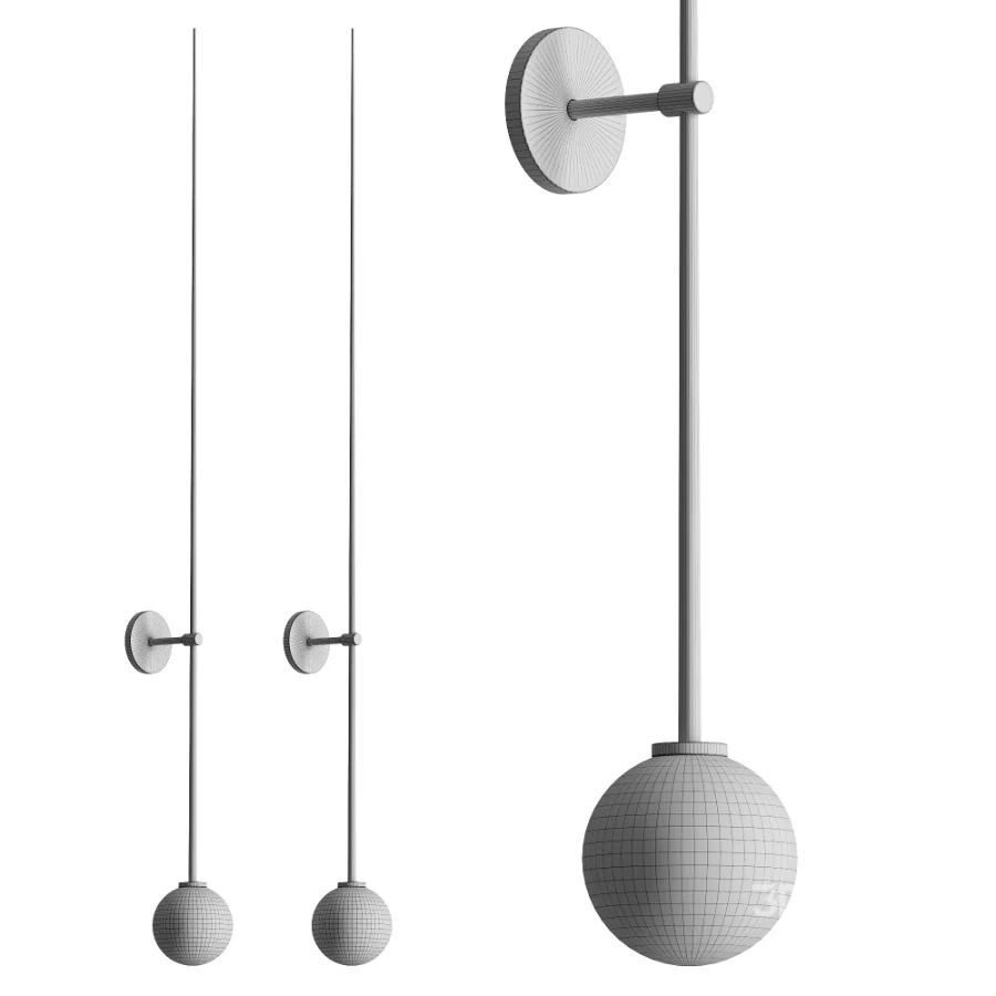 ImperiumLoft LINES ball shaped sconce Image 4